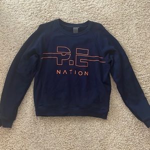 Navy blue PE nation sweatshirt